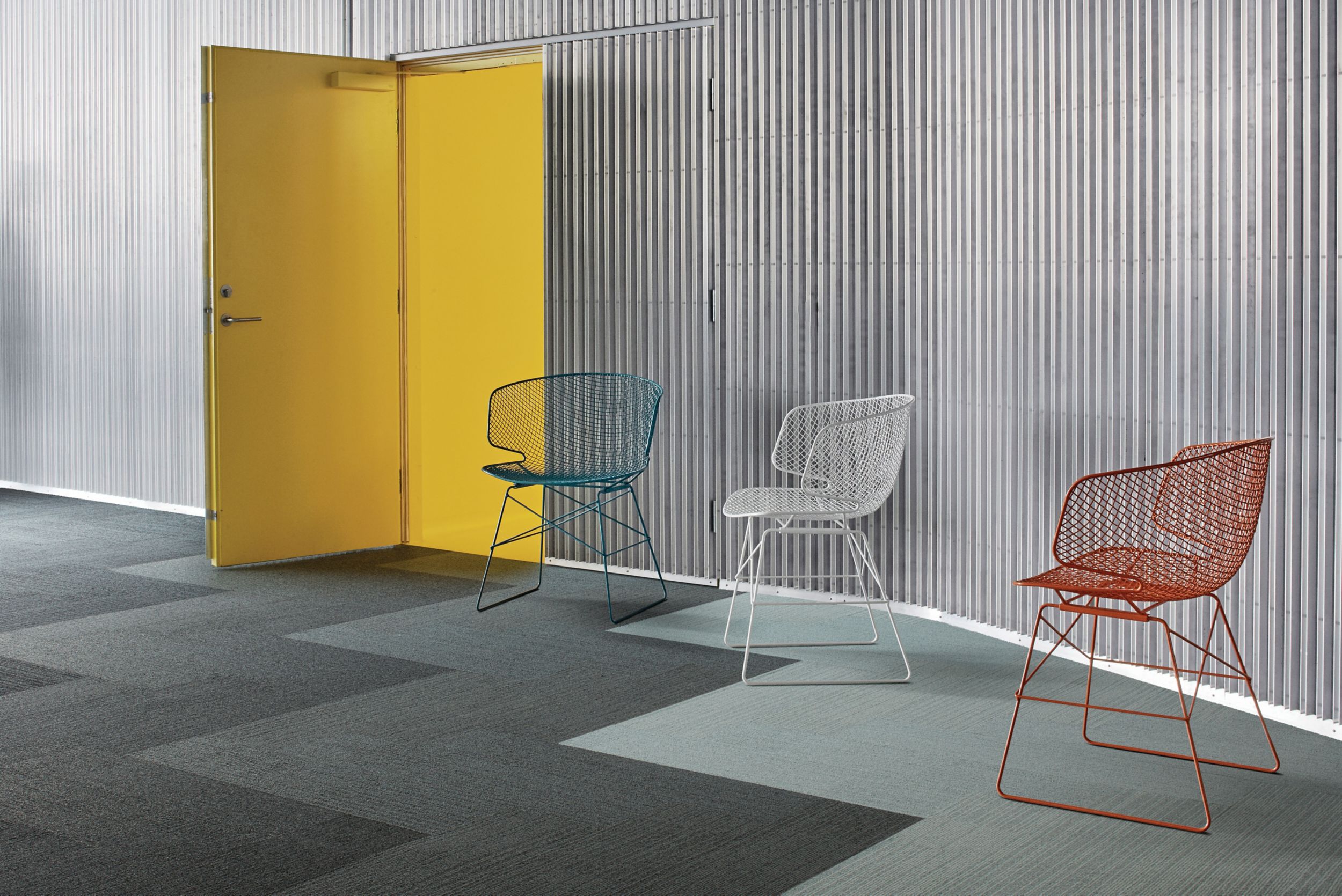 On Line: On & Off Line Collection Carpet Tile by Interface